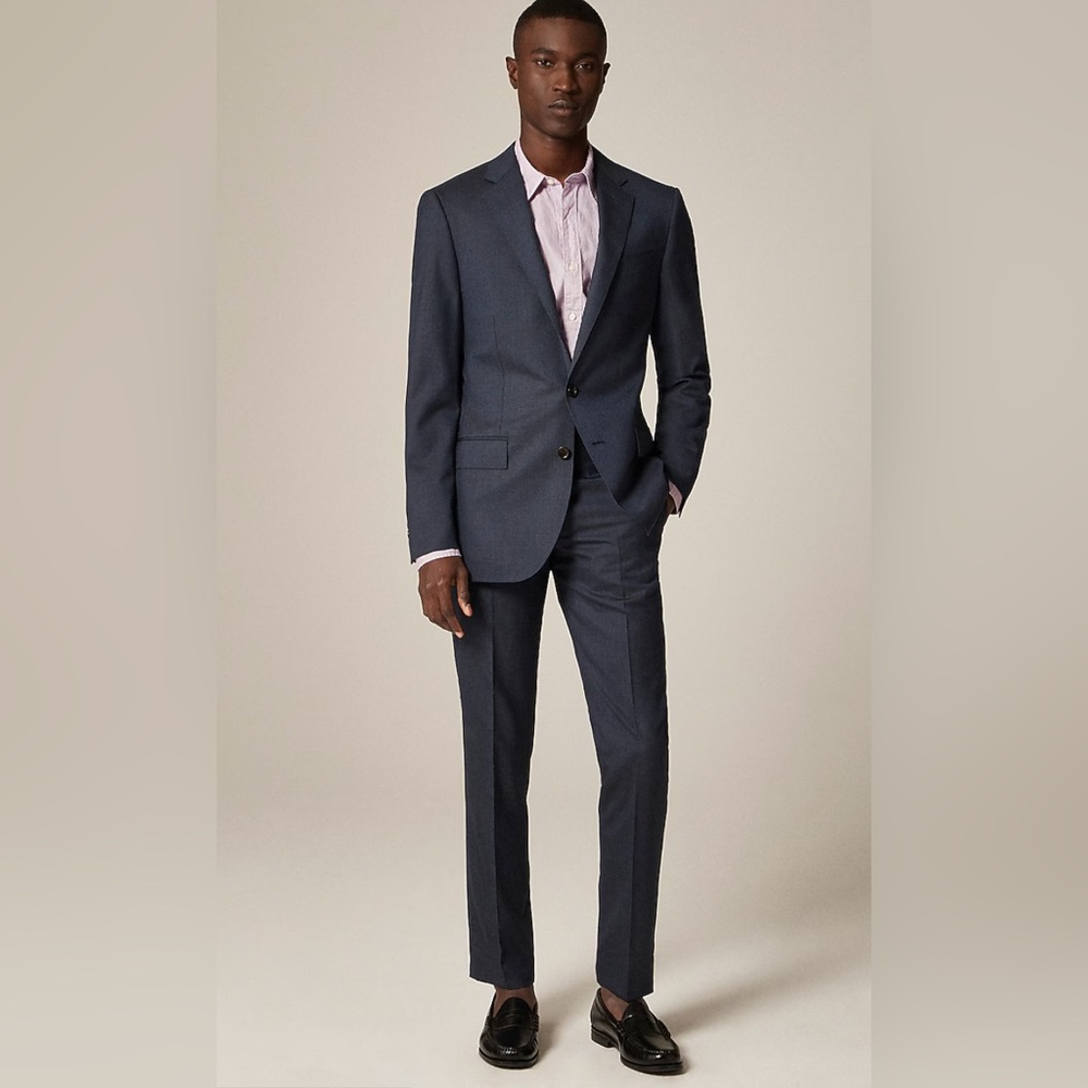 Ludlow Slim-fit suit jacket in Italian wool